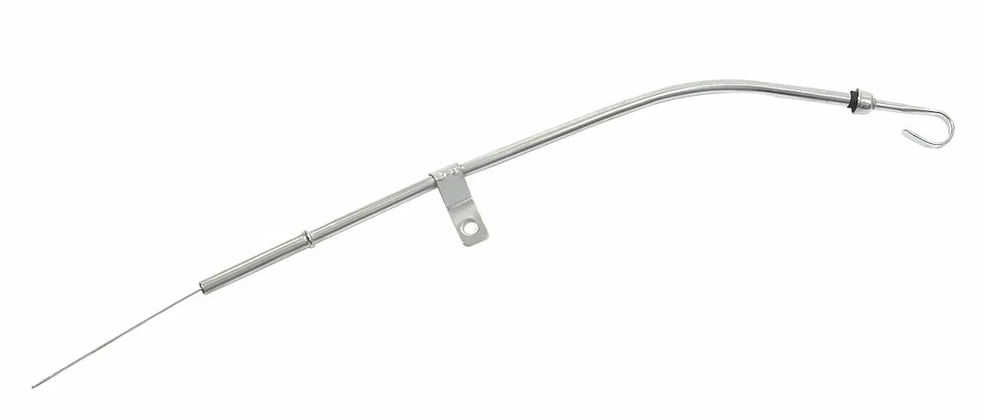 6237 – MR GASKET Oil Dipstick, Push In/ Passenger Side With Chrome Tube